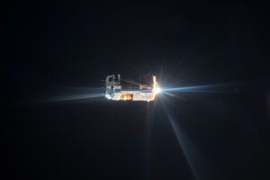 HTV-5_approach_towards_the_International_Space_Station